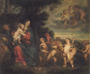 Anthony Van Dyck The Rest on the Flight into Egypt oil painting on canvas